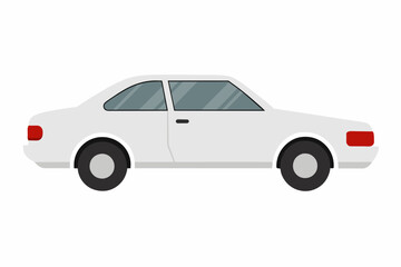 car vector illustration white background