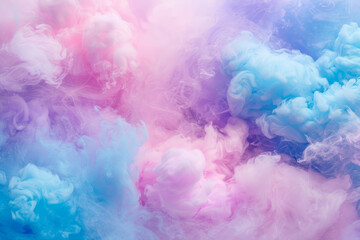 Fototapeta premium Dreamy Candy Floss Background