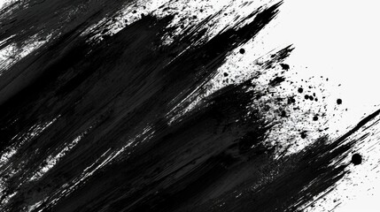Obraz premium A person snowboarding down a mountain in a black and white photo
