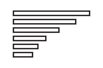 Center align Line Icon Set. Text align center button symbol in black and blue color.