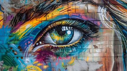 Vibrant Graffiti Art Journey to the Creative ImagiNation Hub