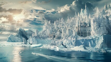 Frozen Ruins of a Mythical Renewable Energy Source Await Adventurous Explorers