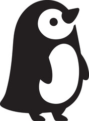 Penguin design silhouette vector art work JPGE & EPS file
