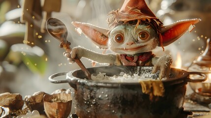 Goblin s Culinary Adventure Experimenting with Exotic Spices and Rice Cooker Cuisine