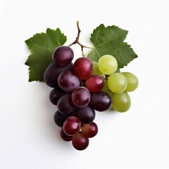 Fototapeta premium Grape isolated on white background