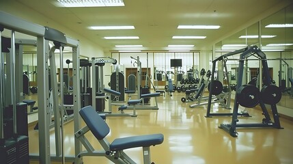 Fototapeta premium barbell, weightlifting, layout, improvement, sport, gym, indoor, lifestyle, exercise, fitness, training, equipment, health, exercising, workout, weight, wellness, active, health club, healthy lifestyl