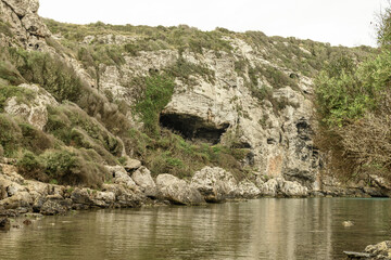Rocky Inlet and Caves at Cala Coves, Menorca