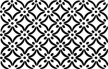 Fototapeta premium Rough texture. Worn down wallpaper pattern design. Broken plaster grunge damask effect. Distressed overlay texture design. Vector illustration. Eps10.