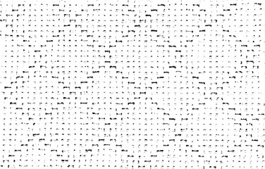 Rough texture. Worn down wallpaper pattern design. Broken plaster grunge damask effect. Distressed overlay texture design. Vector illustration. Eps10.