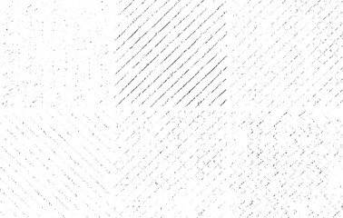 Rough texture. Worn down wallpaper pattern design. Broken plaster grunge damask effect. Distressed overlay texture design. Vector illustration. Eps10.