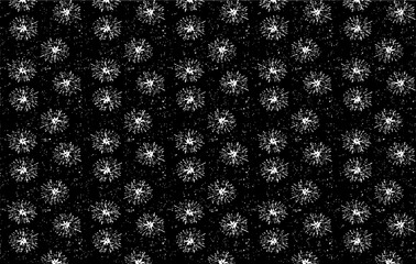 Rough texture. Worn down wallpaper pattern design. Broken plaster grunge damask effect. Distressed overlay texture design. Vector illustration. Eps10.