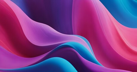 Fototapeta premium Abstract vibrant color flow abstract grainy background pink blue purple red noise texture summer banner header poster design 