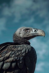 Fototapeta premium A large bird with an exceptionally long beak, great for wildlife or nature photography