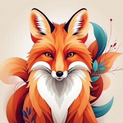 Obraz premium a captivating illustration of a fox.