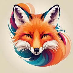 Obraz premium a captivating illustration of a fox.