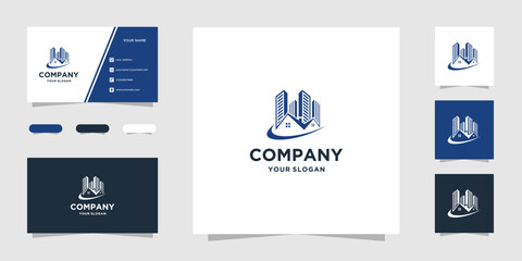 building company simple logo