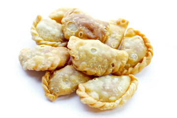 Mini curry puff. Thai dessert