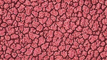 Naklejka premium Pink Coral Fantasy Seamless Background