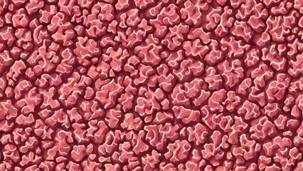 Pink Coral Fantasy Seamless Background