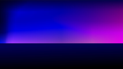 Double partition purple twilight sky with bottom side for wallpapers and backdrops for presentations and background