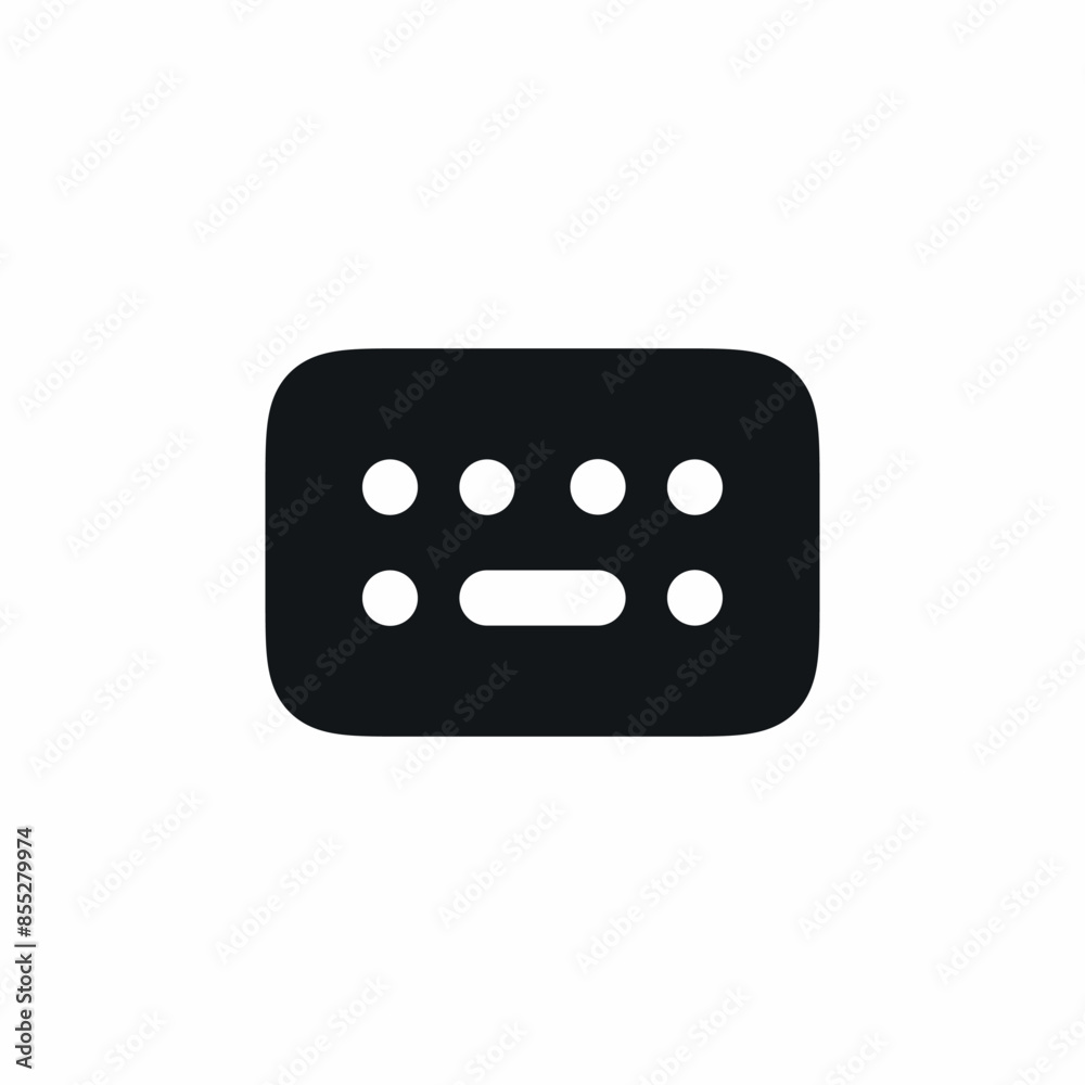 Fototapete keyboard computer device keypad icon