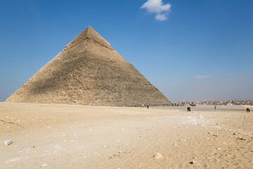 The Giza pyramid complex in Egypt