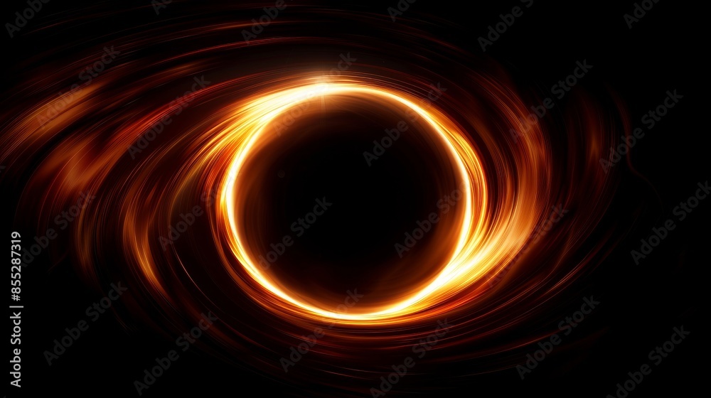 Canvas Prints background image featuring a black hole