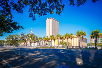 The Florida Capitol Building. Downtown Tallahassee. USA 2024