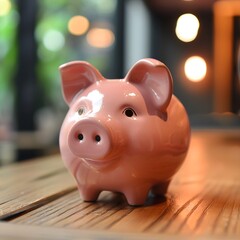 piggy bank to save money