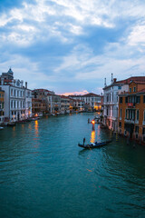 Fototapeta premium View from dell'Accademia bridge.