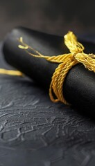 Academic Achievement Symbolized with a Graduation Cap and Diploma for Success and Celebration