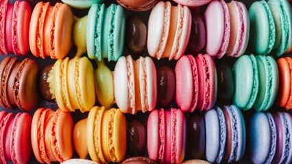 Exquisite French pasta, showing a variety of colors and flavors. Promotional photo.