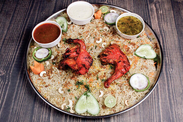 delicious  arabian chicken mandi 