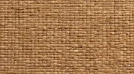 Obraz premium Woven straw texture. Natural material. Sackcloth. Hessian sack. Burlap.