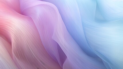 Fototapeta premium Light pink and blue waves. Soft and delicate, yet bold and striking. This image is perfect for adding a touch of elegance to any project.