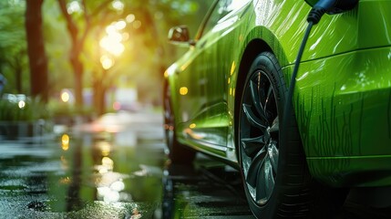 Green Electrofuels Revolution: Sustainable E-Fuels for a Cleaner Future - ESG Concept