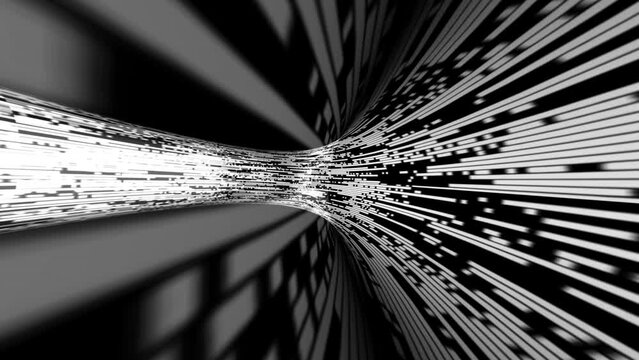 Driving through the bit stream digital pixel tunnel