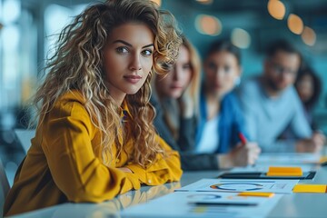 Boardroom Brainstorming Session