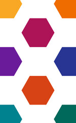 set of colorful stickers