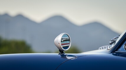 Side mirror on a car