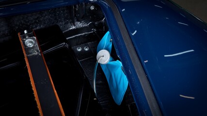 Windshield washer fluid reservoir