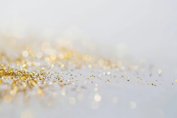 Bright Confetti, Glittering Gold Decorations, Sparkling Party Supplies.