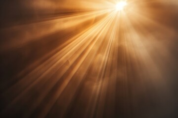 Obraz premium Awe-Inspiring Sunbeam Rays Through A Glass Window, Emotive Light Flare, Beautiful Celestial Illumination