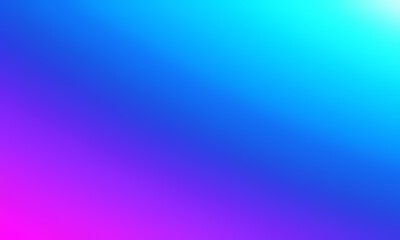 Abstract blurred background image of blue, purple, pink colors gradient used as an illustration. Designing posters or advertisements.