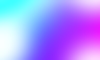 Abstract blurred background image of blue, purple, pink colors gradient used as an illustration. Designing posters or advertisements.