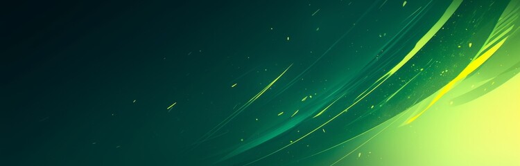 Fototapeta premium Abstract green color background with blurred texture and brush effect in the style of oil painting.