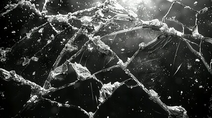 Distressed Texture: Old Film Reel and Scratched Glass Effects