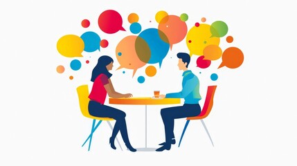 Business Meeting with Creative Concepts