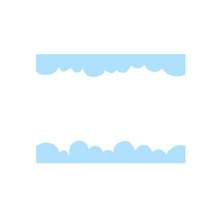 cloud border frame