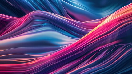 Contemporary abstract background with fluid lines in rapid motion, ideal for dynamic and energetic visual concepts.